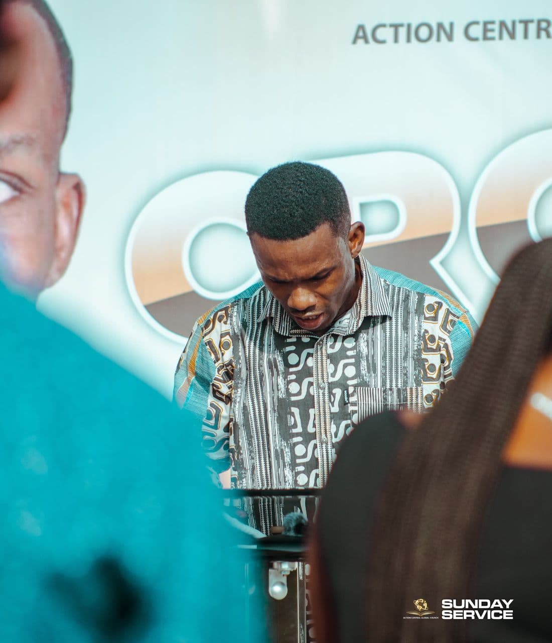 Ministering at the pulpit